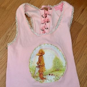 Dolls Kill Corset Tank Top
